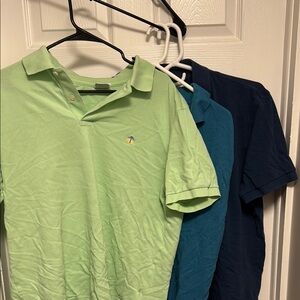 Green Polo Shirt Classic Casual Wear